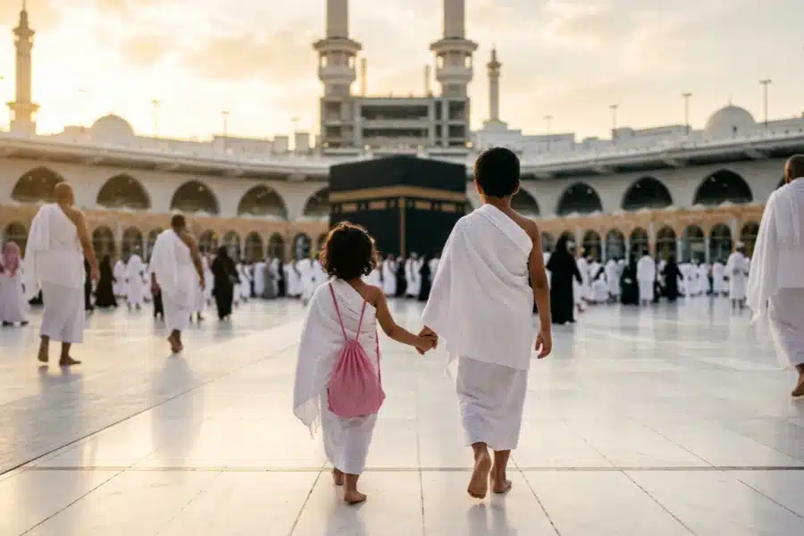 umrah with kids